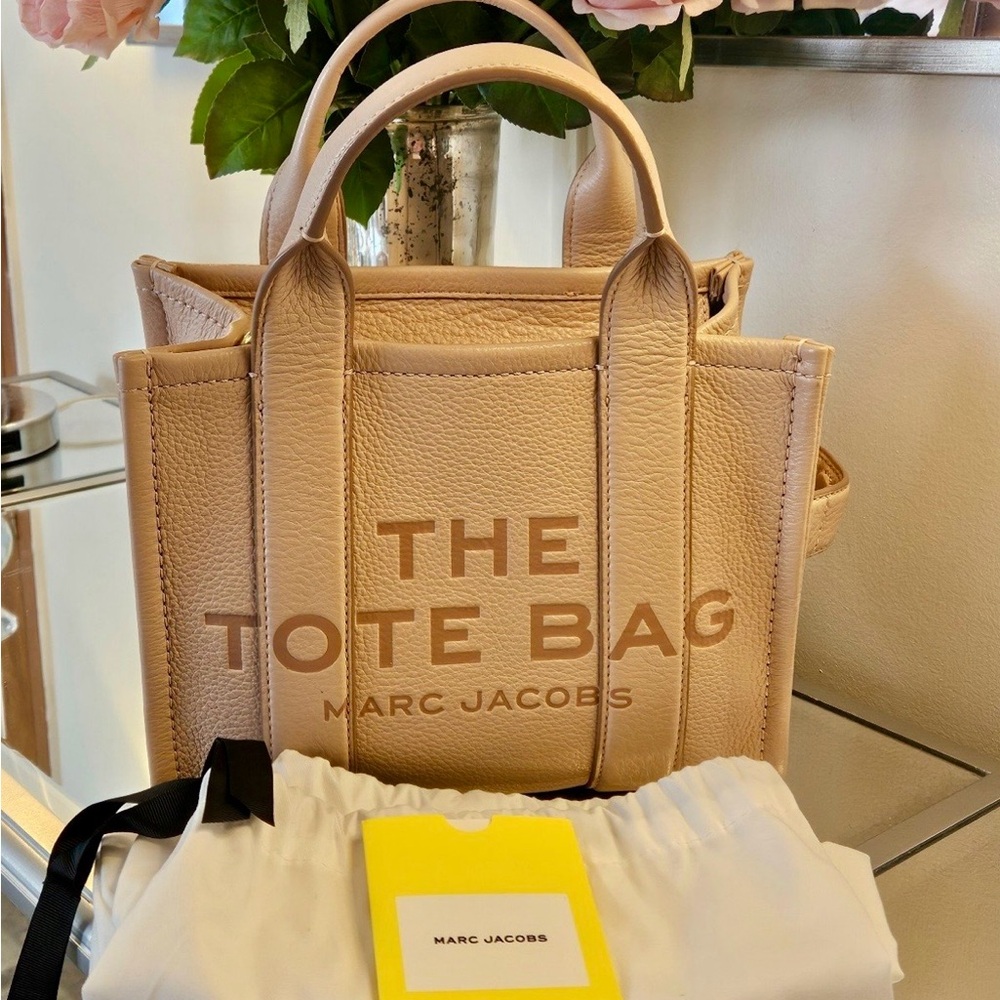Marc Jacobs Rose Pink Tote Crossbody Bag